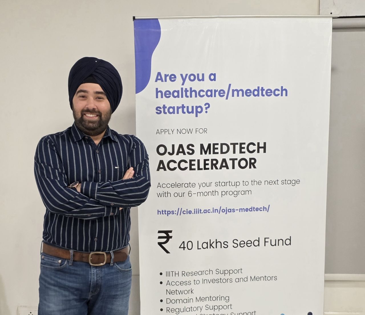 Parminder at CIE Avishkar Jury